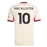 Günstige Fußballtrikots Liverpool Mac Allister 10 Auswärtstrikot 2025-26 Kurzarm
